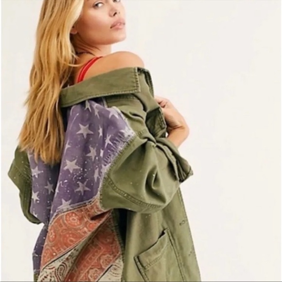 Free People Spruce Military Jacket - Picture 10 of 10